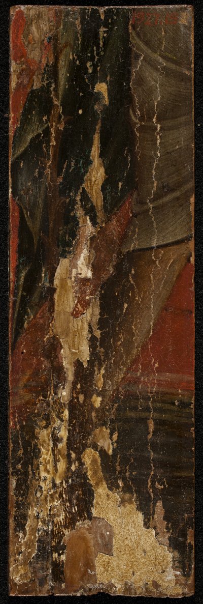 Saint Frances (reverse of panel), mid-1300s by Paolo Veneziano